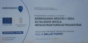 EFOP-4.1.2-17-2017-00112 Sárbogárdi Mészöly Géza Általános Iskola Infrastrukturális fejlesztése