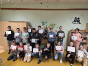 Ajándék karácsonyi képeslapok 5.a