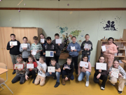 Ajándék karácsonyi képeslapok 5.a